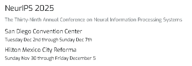 NeurIPS 2025: La IA desembarca en San Diego y CDMX
