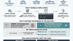 FunctionGemma: malutka AI, która może napędzać tanie roboty