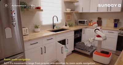 Sunday AI Skips Robot Puppets, Teaches Chores by Hand