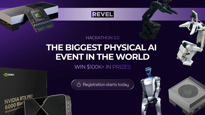 NVIDIA & REVEL lanceren AI Hackathon met Humanoid Prijs