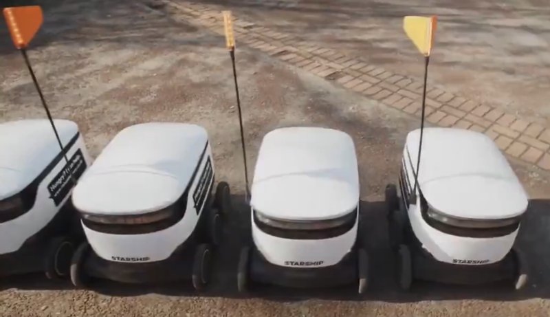 Uber Eats, Starship 로 영국 로봇 배달 시작