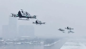 China Clears Autonomous Air Taxis for Takeoff