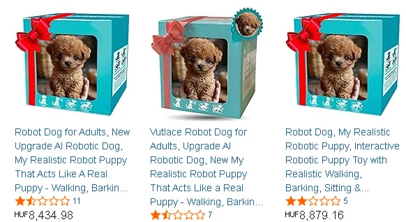 Viral 'AI' robot dogs: Still a scam