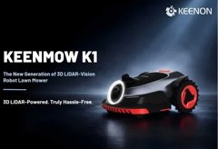 KEENON、業務用LiDAR搭載の次世代ロボット芝刈り機「Keenmow K1」を発表