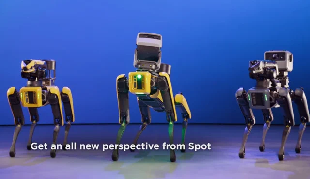 25x-ös zoom és őr funkció: szintet lépett a Boston Dynamics Spot