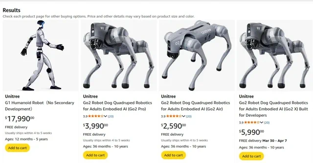 Amazon पर आया $18,000 का ह्यूमनाइड रोबोट, पर खरीदने से पहले ये पढ़ें