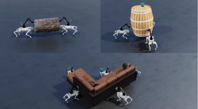 बिना वाई-फाई और प्लान के रोबोट्स ने मिलकर उठाया सोफा 🤖