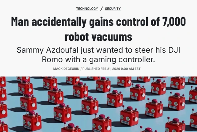 El error de DJI que dio el control de 7.000 robots a un solo hombre
