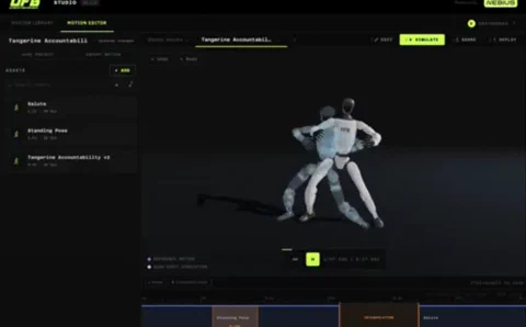 Ultimate Bots Studioでブラウザからヒューマノイドのアニメーションが可能に