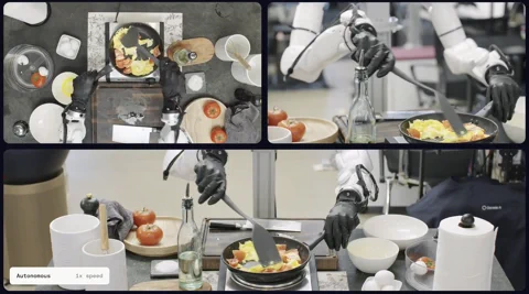 Genesis AIの新しいロボット脳、一つのモデルで料理やピアノ演奏を実現