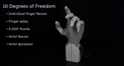 1000ドル以下のロボットハンド Gesture HW1 がKickstarterに登場