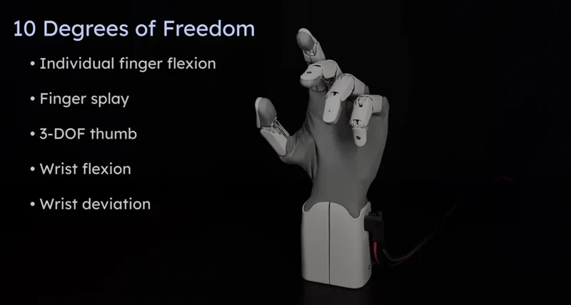 Gesture HW1 llega a Kickstarter: mano robótica por menos de $1000