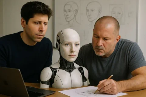 ऑल्टमैन और आइव: क्या फिटबिट से भी बड़ा धमाका करने वाला है OpenAI?