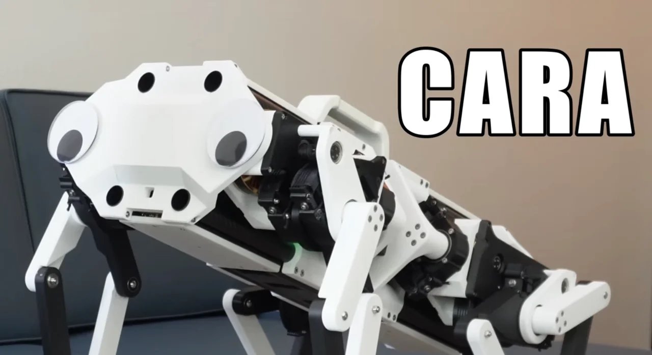 CARA: The Rope-Driven Robot Dog Revolution | RoboHorizon