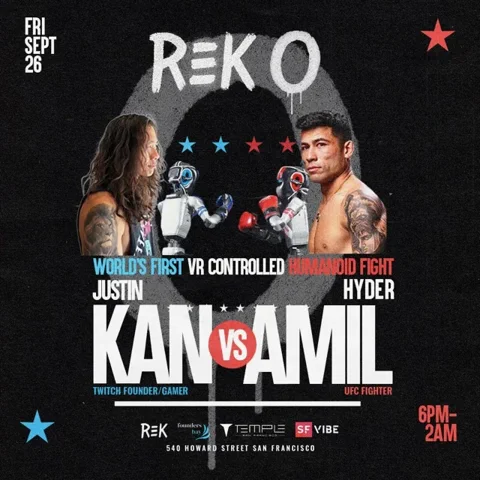 Twitch फाउंडर बनाम UFC फाइटर: VR रोबोटों की जंग