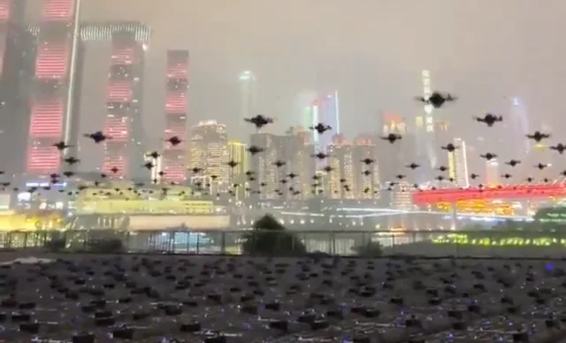 中国が魅せるドローン群の技術でリード