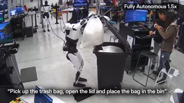Tesla Optimus Now Learning From Internet Videos, Takes Out Trash