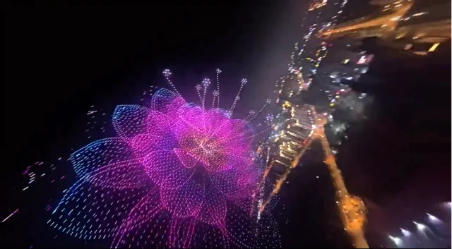 Chiński rój 16 000 dronów pobił rekord świata