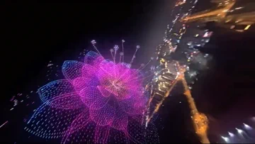 중국, 16,000대 드론 편대로 세계 신기록 달성