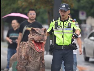 LimX Dynamics' TRON1 Robot Channels Its Inner Dinosaur