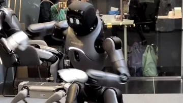 Mangsbot 로봇, GITEX 2025에서 춤을 추다