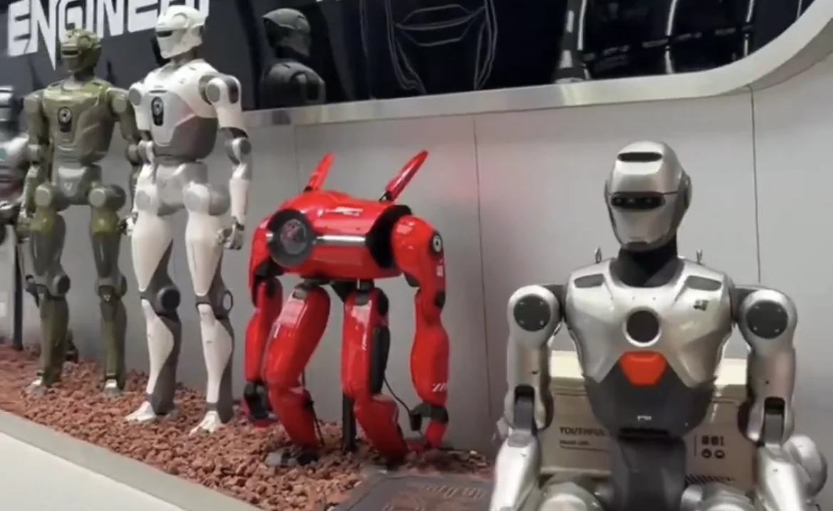 Shenzhen Robot Store Has Kung Fu Bots
