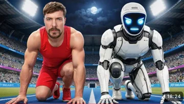 미스터비스트의 로봇 대결: 인간은 쓸모없나?