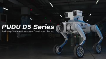 Pudu D5: A New Robot Dog for the Factory Floor