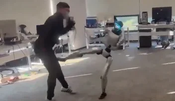 Robot Mocap Suit Delivers a Painful 2025 Metaphor