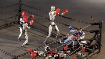 Unitree H2, 로봇 편대를 이끌고 1대10 인간 제압