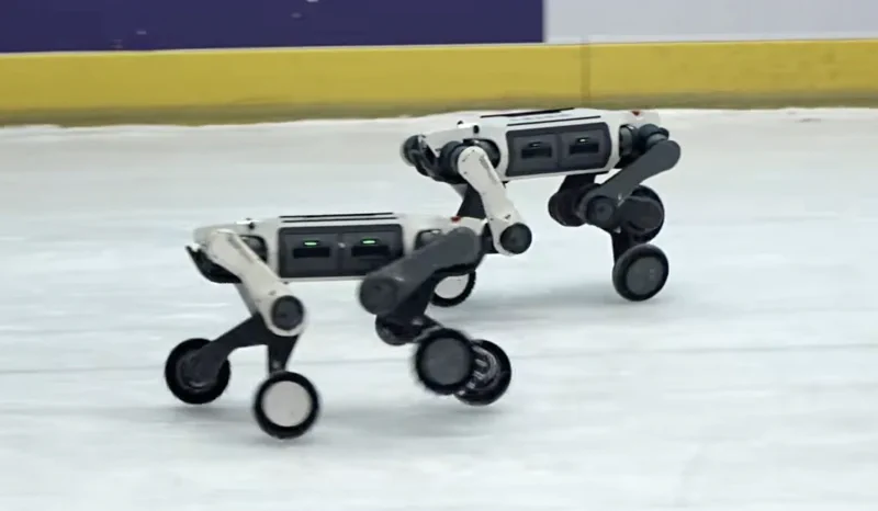 El Lynx M20 de DEEP Robotics patina hacia el oro olímpico