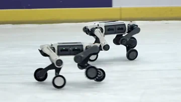 DEEP Robotics' Lynx M20 Skates for Olympic Gold