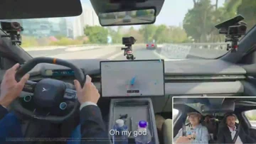 XPENG's AI Chauffeurs a Terrified Richard Hammond