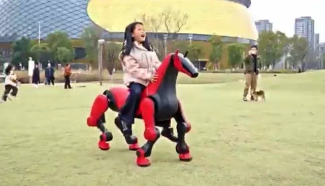 This Robot Horse From DEEP Robotics Is Unnervingly Realistic