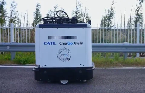 CATL's Robot Valet Will Charge Your EV For You
