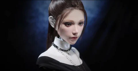 AheadFormのOrigin F1ロボット、人間味あふれる不気味な視線