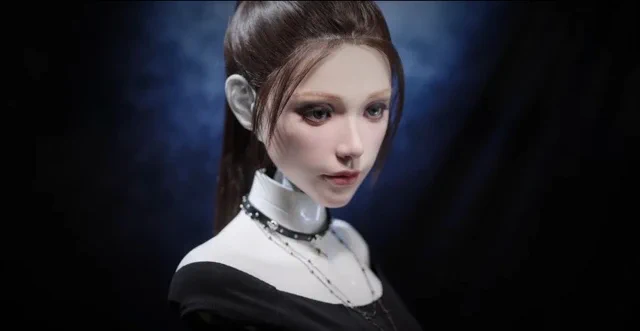 AheadForm Origin F1 로봇의 소름 돋을 정도로 인간적인 눈빛