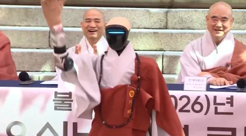 Korea Południowa wyświęca robota Unitree G1 na buddyjskiego mnicha