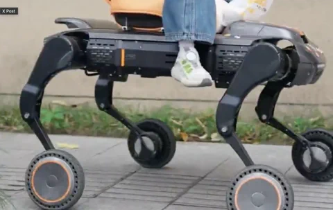 Robot Nanny Takes Over the School Run on Four Wheels