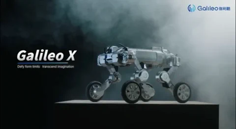 Galileo X：360度関節と200kgの積載量を誇る車輪付きロボット