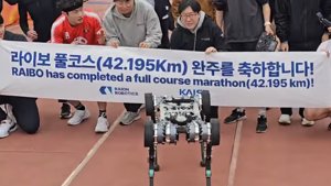 Raibo: Maraton běžící čtyřnohý robot
