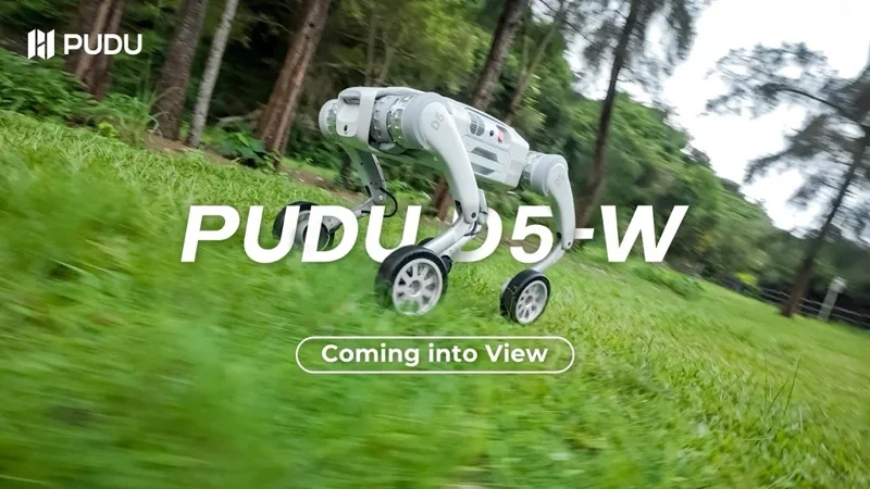 PUDU D5-W: 登場間近の車輪付き驚異のロボット