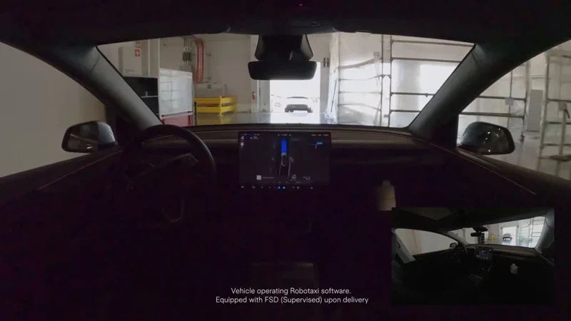 테슬라의 자율주행차가 역사적인 배송을 해내다